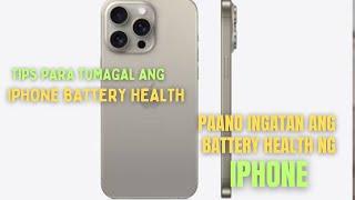 EFFECTIVE TIPS PARA TUMAGAL ANG BATTERY NG IPHONE MO | GAWIN ITO KUNG GUSTO MO TUMAGAL ANG IPHONE MO