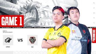 ONIC vs ALTER EGO ESPORTS | Regular Season Week 6 Day 2 | Game 1 | #MPLIDS13