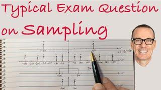 Typical Exam Question on Sampling