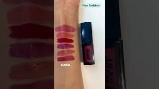 Nykaa Matte to Last Liquid Lipstick //Which shade you like //Comment@FIYAFASHION