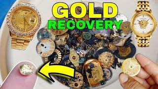 Gold Recovery from Wrist Watch / in Hindi #business #gold #goldrecovery