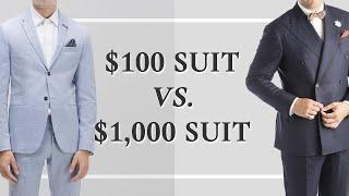 $100 Suit vs $1000 Suit - Differences Between Cheap & Expensive Suits - Gentleman's Gazette