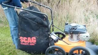 Scag Giant Vac - Lawn Vacuum