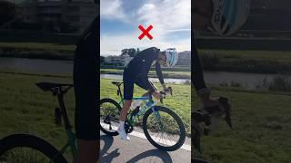 How to catch cleats‍️ #cycling #shorts