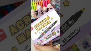 Bút Acrylic Đầu Cọ GuangNa 6600 // Happy Hidari