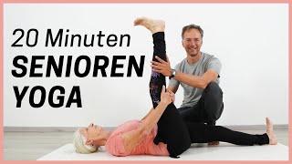 20 Minuten Yoga für Senioren - YOGA KENNT KEIN ALTER (Teil 2)