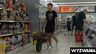 SHOPPING WITH A WHEELBARROW