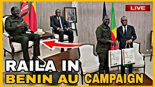 BReaking news Raila in Benin | see what he dis | raila latest news | raila Au job | raila today