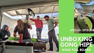 UNBOXING GONG HIPE WING FOIL INFLATABLE BOARD (Ep.42) Sailing Kanoa