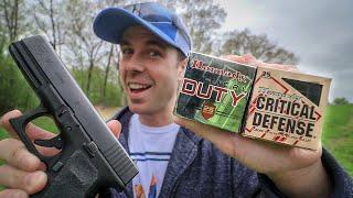 Hornady Critical Duty vs Critical Defense! Whats The Difference?