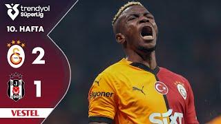 Vestel | Galatasaray (2-1) Beşiktaş - Highlights/Özet | Trendyol Süper Lig - 2024/25