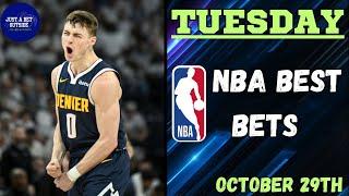 NBA Best Bets, Picks, & Predictions for Today, October 29th!