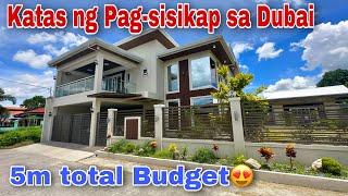 5m estimated budget ,para sa 2 storey Dream House na ito! Sobrang ganda ng loob at design ng bahay