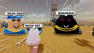 ROBLOX Evade Funny Moments #27 (Music Bot)