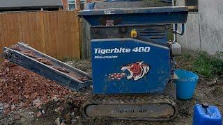 The Power of the Tigerbite 400: Witness the Mobile Mini Crusher in Action, Northamptonshire!