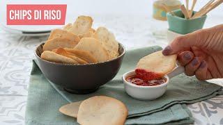 Chips di riso 3 ingredienti (in friggitrice ad aria o al forno) - Ricetta.it