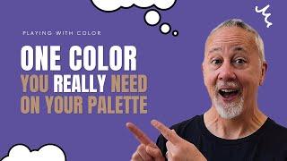 This is a must-have color on my paint palette