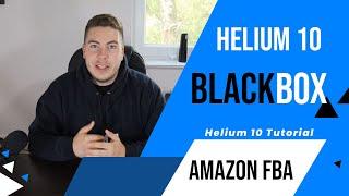 Das BESTE Tool um auf neue Produktideen zu kommen - HELIUM 10 BLACKBOX - Amazon FBA Tutorial