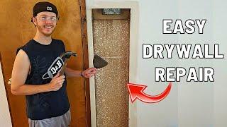 Easily Repair Drywall | Complete Guide from Patch to Paint!