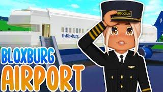 ️ *BIGGEST AIRPORT* on Roblox ‍️| Bloxburg Tour