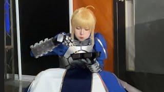 Saber won’t stop eating…