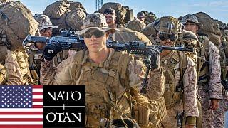 U.S. Marines, NATO. Alliance Armed Forces Prepare for Defense in Sweden.