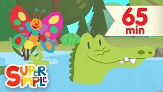 After A While, Crocodile + More | Goodbye Song | Super Simple Songs for Kids