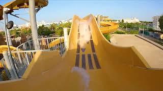 Tower Falls at The Land of Legends Theme Park, Antalya, Turkey (Türkiye)