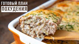 Рацион Питания для Похудения! Вкусное и Сбалансированное Меню на 1400 ккал! Ешь и Худей!