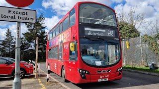 FULL JOURNEY | LONDON BUS 248  CRANHAM - ROMFORD MARKET  (LJ59AAF) DW 245