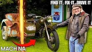 Restoring A WWII 3 Wheel Sidecar Ural MotorBike | Find It, Fix It, Drive It | EP 3