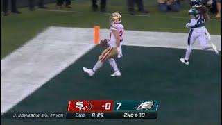 Christian McCaffrey UNREAL TOUCHDOWN RUN vs Eagles 