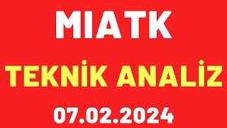 MİA TEKNOLOJİ TEKNİK ANALİZ #borsa #mıatk #hisse #analiz #yorum #MIATK #borsa #miateknoloji analiz