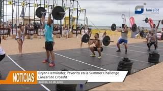 Bryan Hernández, favorito en la Summer Challenge Lanzarote Crossfit