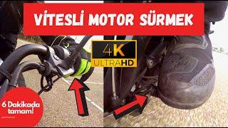 How to shift gears on a motorcycle - Multiple angle cameras