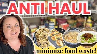 Anti Haul | Shelf Cooking Challenge - Creative Meals from My Fridge, Freezer & Pantry