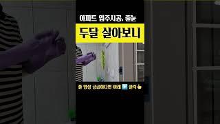 아파트 입주시공, 줄눈은 필수라던데 #25평 신축 아파트 #줄눈 #입주시공