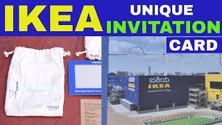 what is unique about IKEA Invitation card | IKEA nagasandra Bengaluru Housewarming on June 22