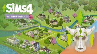 Touring the Lost in Base Game Save File | Tutorial for Download & Installing | SIMS 4 | Tour