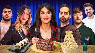 24 ساعت غذای مورد علاقه یوتیوبرای ایرانی و خارجیو خوردیم 