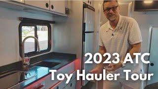 Complete Tour of Our New 2023 ATC 2015 PLa 500 Toy Hauler