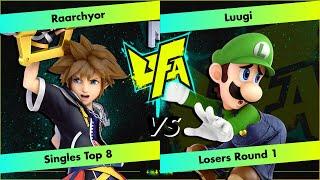 UFA 2024 SSBU - Raarchyor (Sora/Greninja) vs Luugi (Luigi) - Losers Round 1 - Singles Top 8