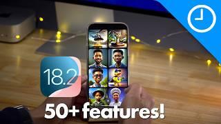 iOS 18.2 released! What's new? ChatGPT Siri & 50+ new features!