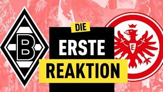 1:1! Eintracht Frankfurt nur mit Unentschieden in Mönchengladbach | Reaktion