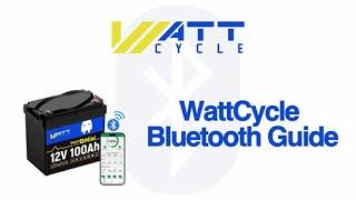 WattCycle Bluetooth App Tutorial