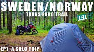 Ep1 Swedish Norwegian TET solo on a CRF300