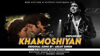 Khamoshiyan (Unplugged) : Arijit Singh | Ai Cover By Jubin Nautiyal | Ai Cover Song