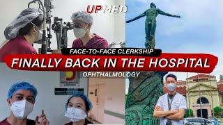 First week of hospital duty | face-to-face clerkship | medical school | UPCM