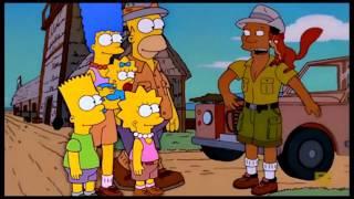 The Simpsons: The Simpsons go to africa [Clip]