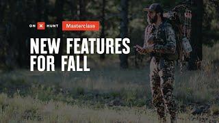 New Features for Fall-- onX Hunt Masterclass